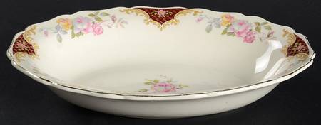 CAN17 9" Oval Vegetable Bowl