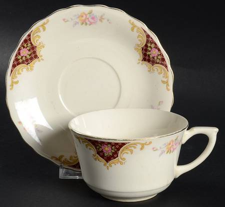 CAN17 Flat Cup & Saucer Set