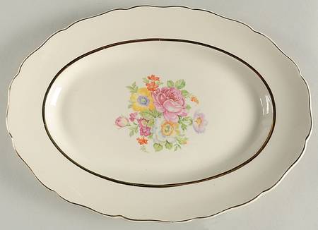 CAN18 11" Oval Serving Platter
