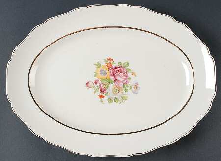 CAN18 13" Oval Serving Platter