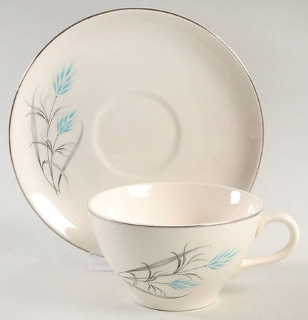 CAN36 Flat Cup & Saucer Set