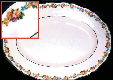 2644 12" Oval Serving Platter