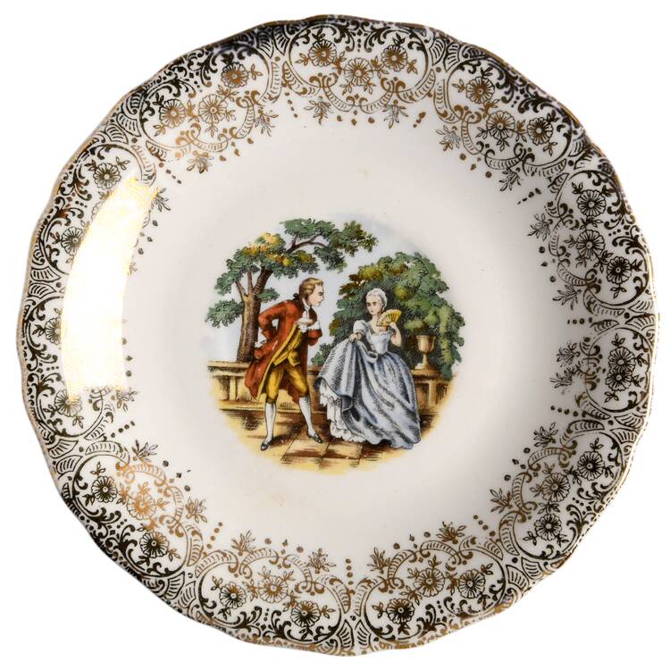 Empress Chantilly Saucer for Flat Cup