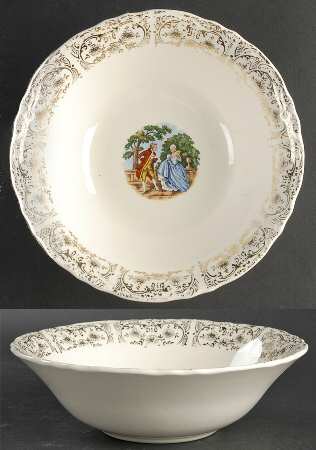 Empress Chantilly 8" Round Vegetable Bowl