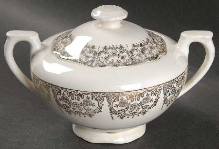 Empress Chantilly Sugar Bowl & Lid
