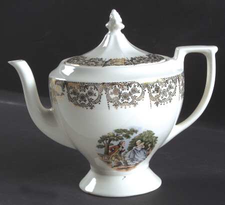 Empress Chantilly Teapot & Lid