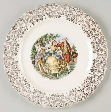 Empress Chantilly Luncheon Plate