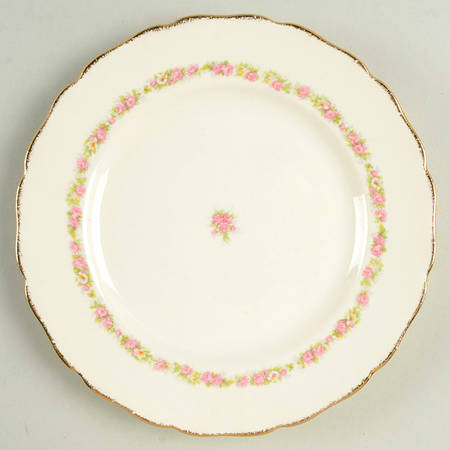 First Love (Fleck Gold Trim) Salad Plate
