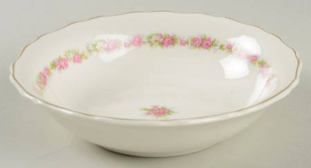 First Love (Solid Gold Trim) Fruit/Dessert (Sauce) Bowl