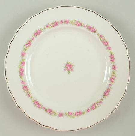 First Love (Solid Gold Trim) Bread & Butter Plate