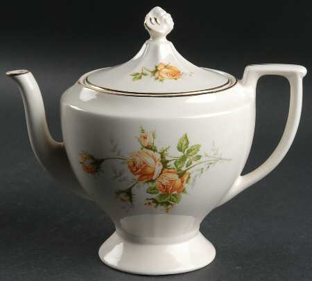 Golden Era Teapot & Lid