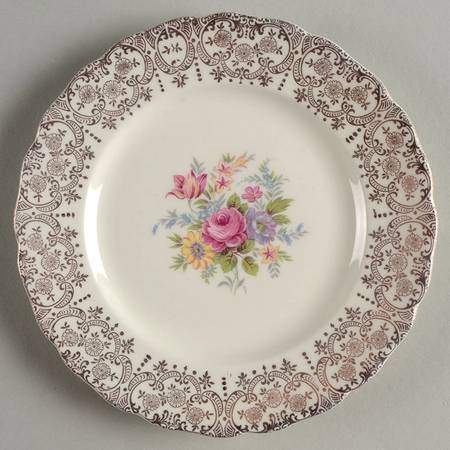 Golden Fragrance Bread & Butter Plate