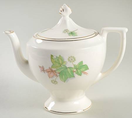 Ivy Teapot & Lid