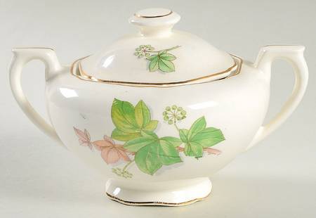 Ivy Sugar Bowl & Lid