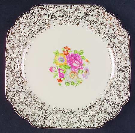 Lajean Square Salad Plate