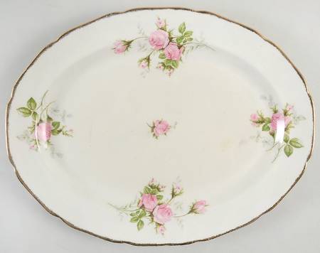 Modern Priscilla 13" Oval Serving Platter