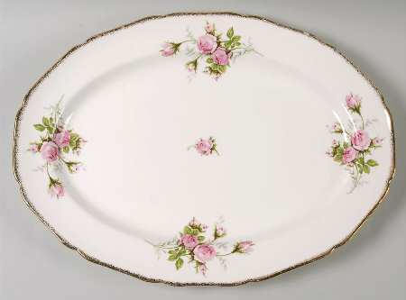 Modern Priscilla 15" Oval Serving Platter