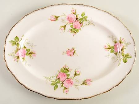 Modern Priscilla 11" Oval Serving Platter