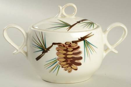 Ponderosa Sugar Bowl & Lid