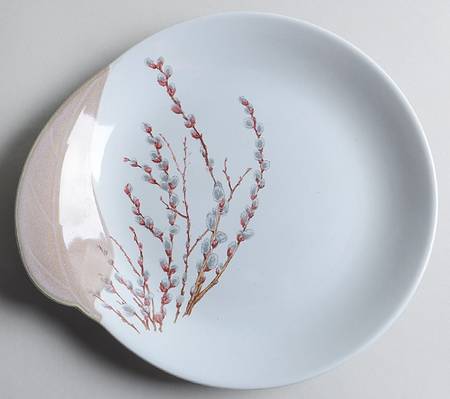 Pussy Willow Salad Plate