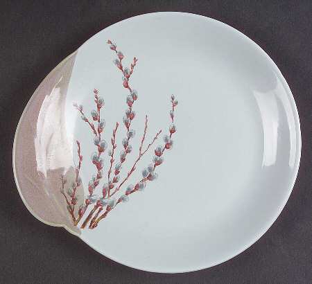 Pussy Willow Bread & Butter Plate