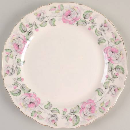 Queen's Rose Salad Plate