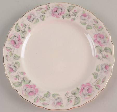 Queen's Rose Bread & Butter Plate