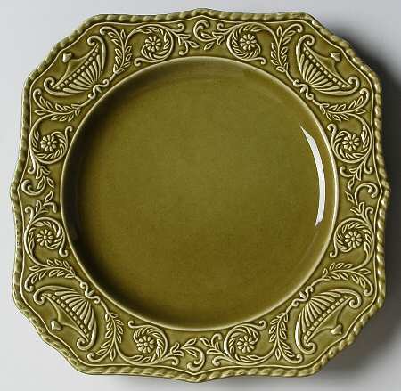 Regency Green Square Salad Plate
