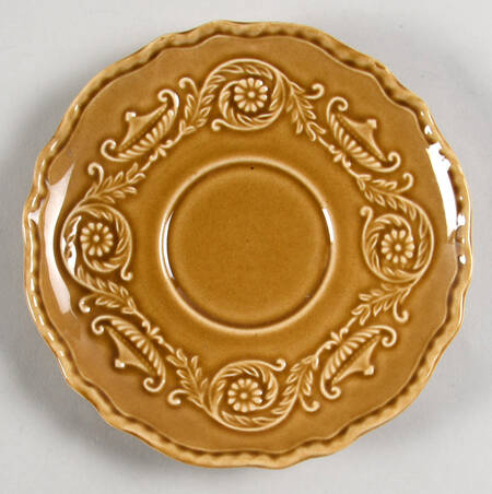 Regency Yellow Gold Saucer