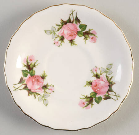 Rose Bouquet Saucer