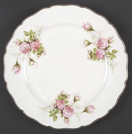 Rose Bouquet Luncheon Plate