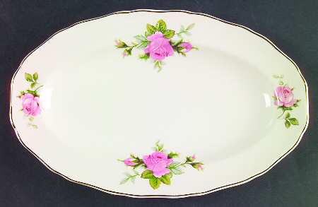 Rose Bouquet Relish/Gravy Underplate