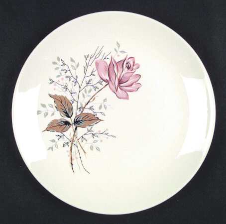 Royal Rose Luncheon Plate