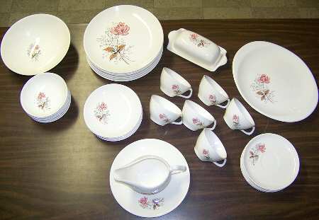 Royal Rose Flat Cup & Saucer Set