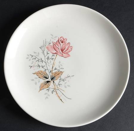 Royal Rose Salad Plate