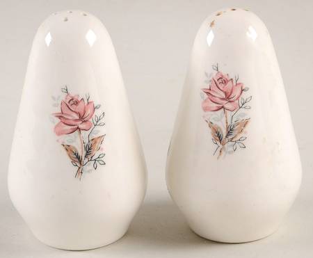 Royal Rose Salt & Pepper Set