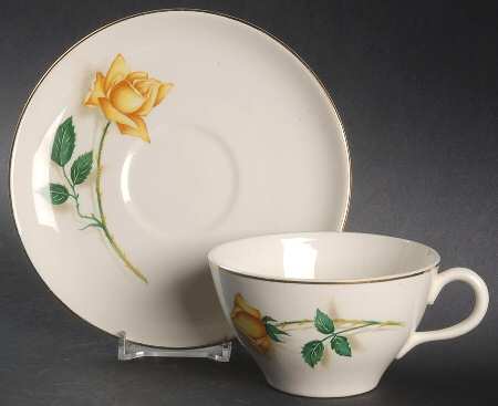 Temptation Flat Cup & Saucer Set