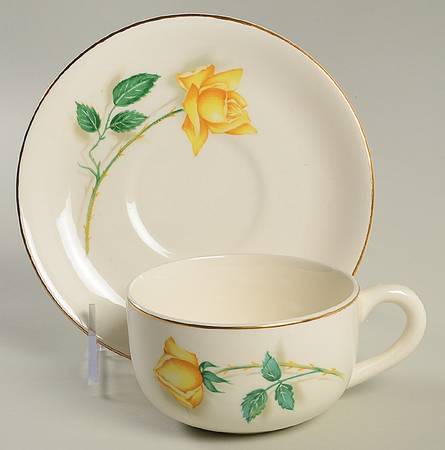 Temptation Flat Cup & Saucer Set