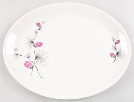 Wild Clover (Coupe, No Trim) 13" Oval Serving Platter