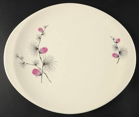 Wild Clover (Coupe, No Trim) 13" Oval Serving Platter