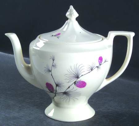 Wild Clover (Rim, No Trim) Teapot & Lid