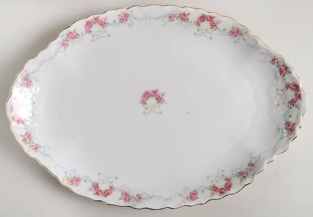 1244 13" Oval Serving Platter