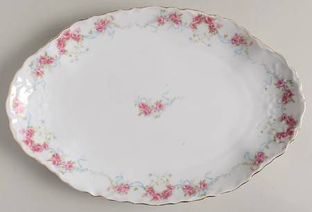 1244 11" Oval Serving Platter