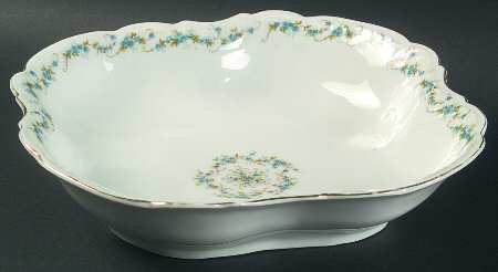 3248 (Scalloped) 10" Round Vegetable Bowl