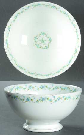 3248 (Scalloped) Cranberry Bowl