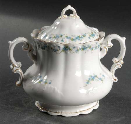 3248 (Scalloped) Sugar Bowl & Lid