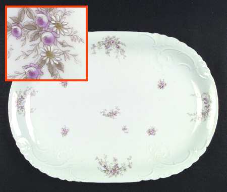 CAR10 14" Oval Serving Platter