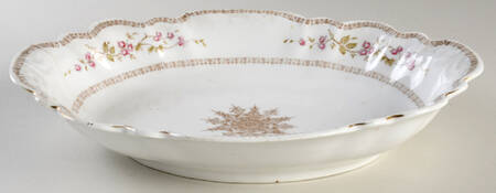 CAR24 12" Oval Vegetable Bowl