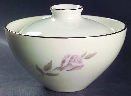 Enchanted Rose Sugar Bowl & Lid