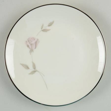 Enchanted Rose Bread & Butter Plate